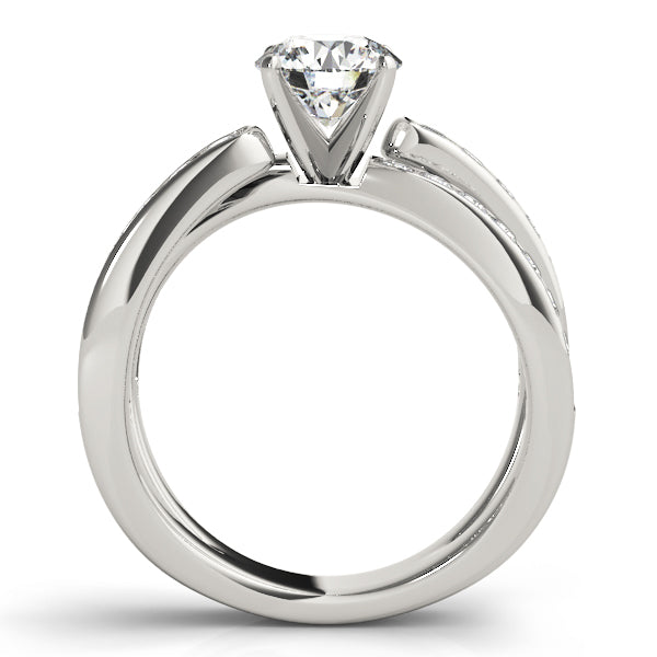Twist Diamond Engagement Ring (7/8 ct. tw.)