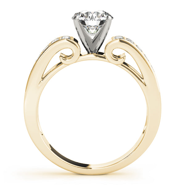 Pavé Diamond Engagement Ring (3/8 ct. tw.)