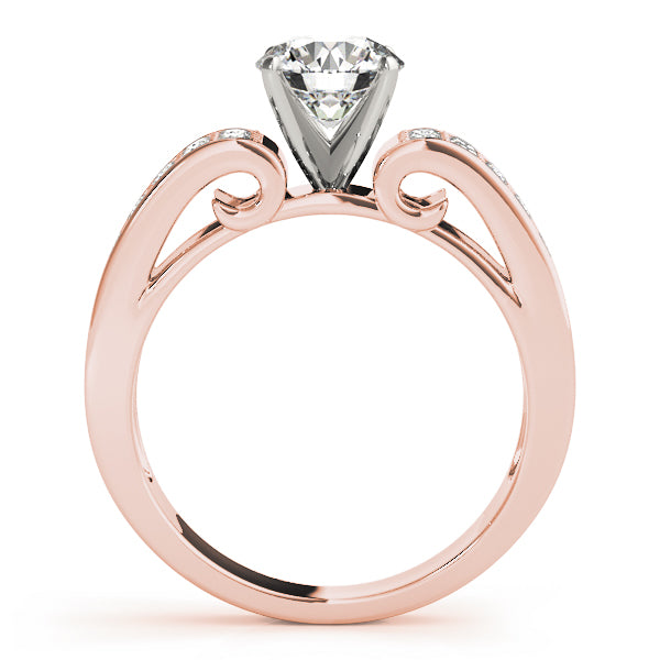 Pavé Diamond Engagement Ring (3/8 ct. tw.)