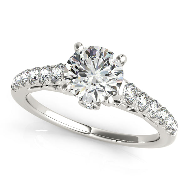 Classic Prong-Set Diamond Engagement Ring (3/8 ct. tw.)