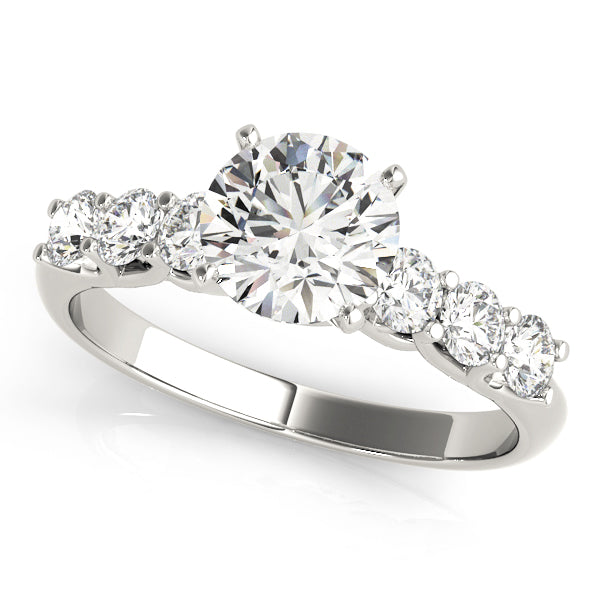 Graduated Diamond Engagement Ring (3/8 ct. tw.)