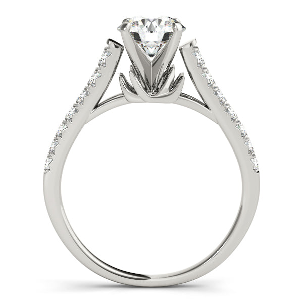Pavé Diamond Engagement Ring (3/8 ct. tw.)