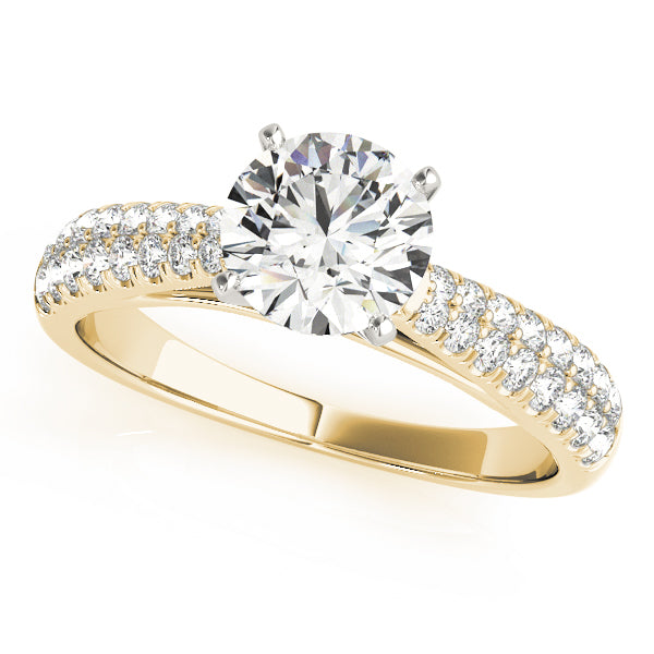 Riviera Pavé Diamond Engagement Ring (1/3 ct. tw.)