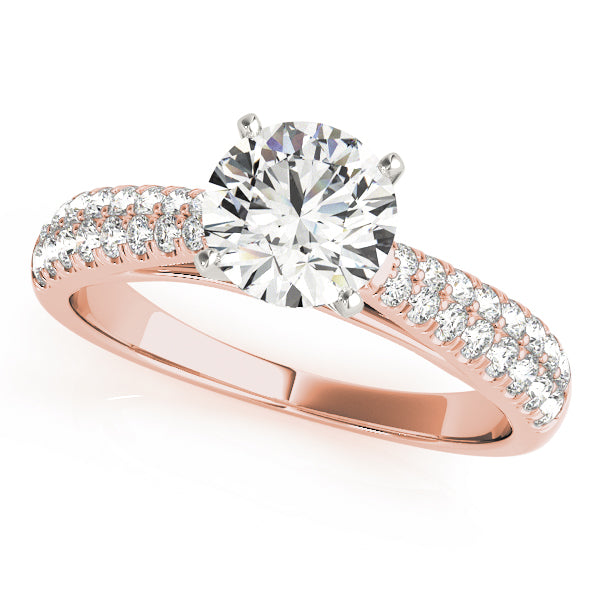Riviera Pavé Diamond Engagement Ring (1/3 ct. tw.)