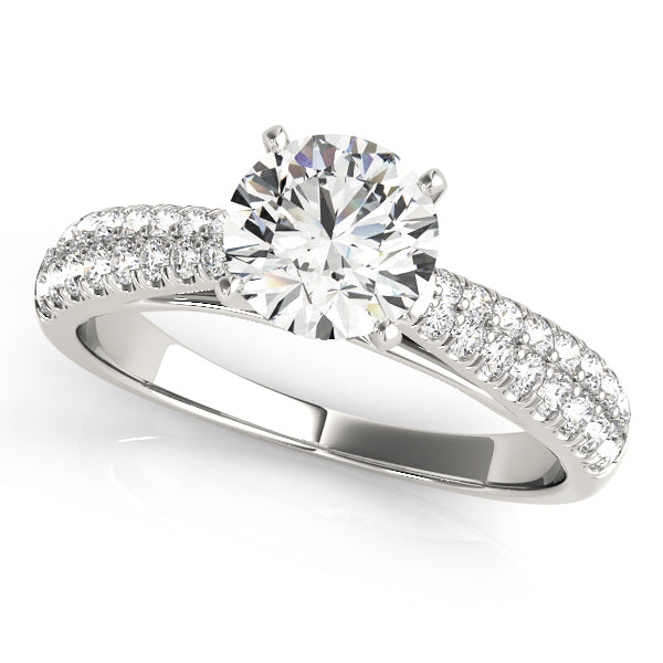 Riviera Pavé Diamond Engagement Ring (1/3 ct. tw.)