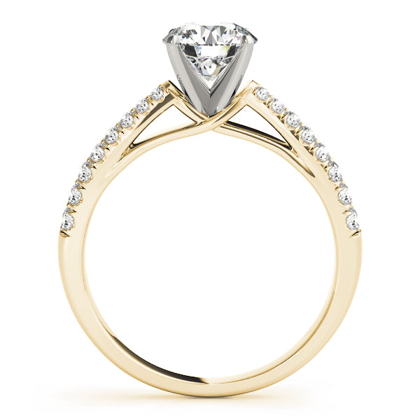 Riviera Pavé Diamond Engagement Ring (1/3 ct. tw.)