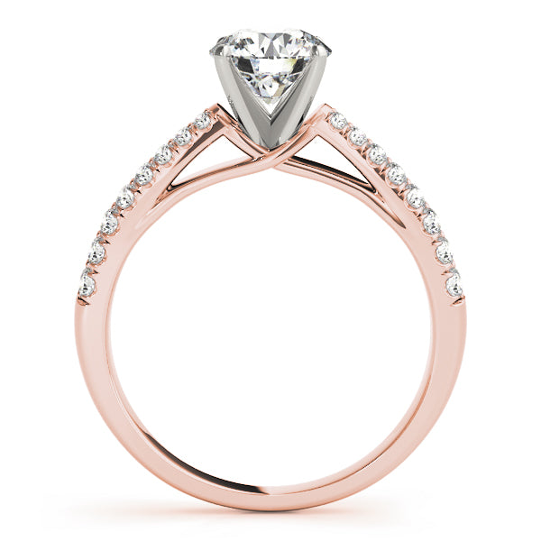 Riviera Pavé Diamond Engagement Ring (1/3 ct. tw.)