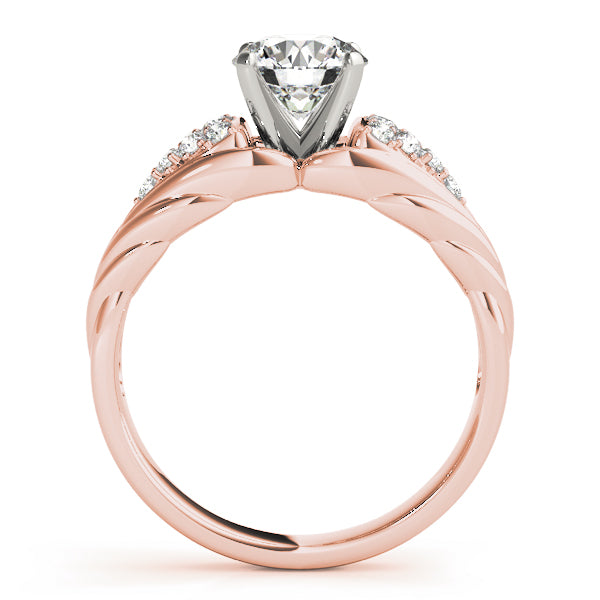 Cluster Pavé Diamond Engagement Ring (1/4 ct. tw.)