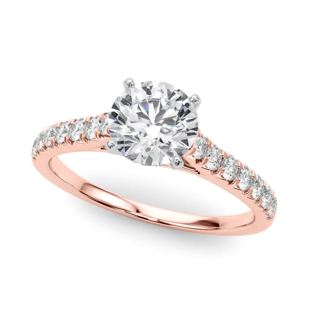 Classic Prong Set Diamond Engagement Ring (1/3 ct. tw.)