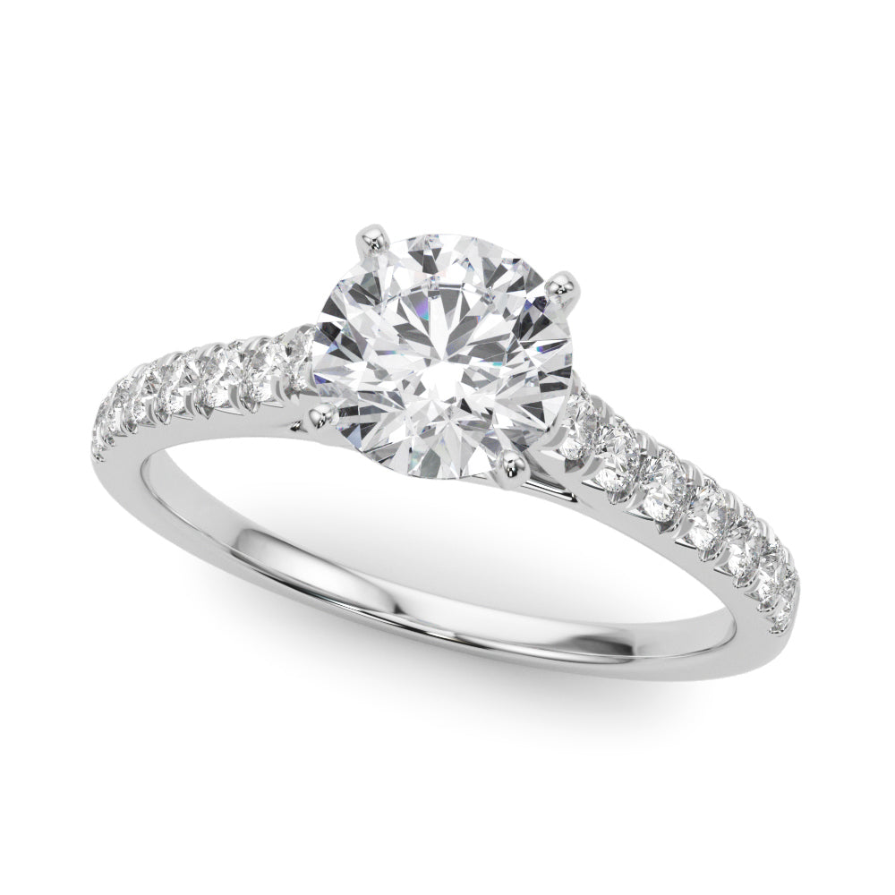 Classic Prong Set Diamond Engagement Ring (1/3 ct. tw.)