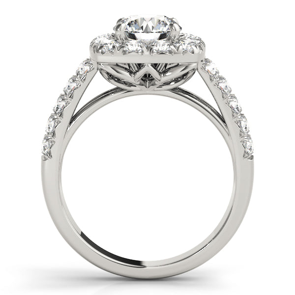 Double Halo Diamond Engagement Ring (1 ct. tw.)