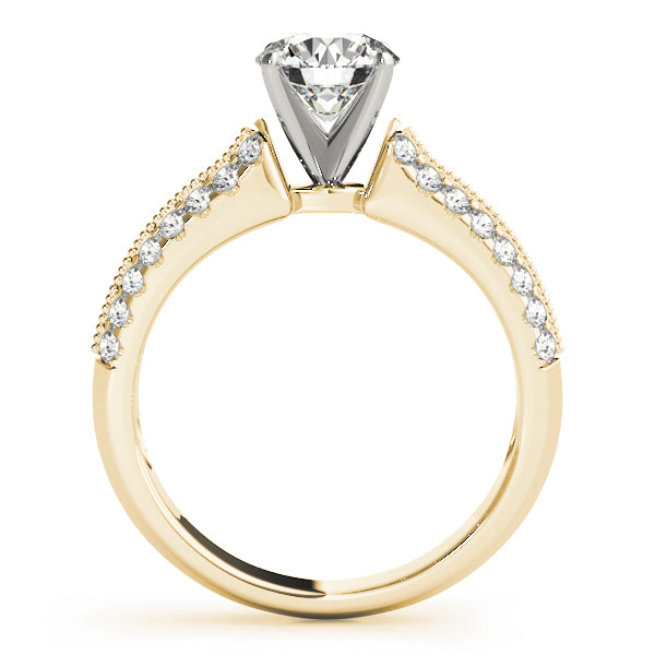 Pavé Diamond Engagement Ring (1/2 ct. tw.)
