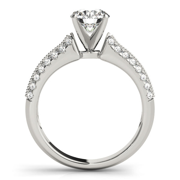 Pavé Diamond Engagement Ring (1/2 ct. tw.)