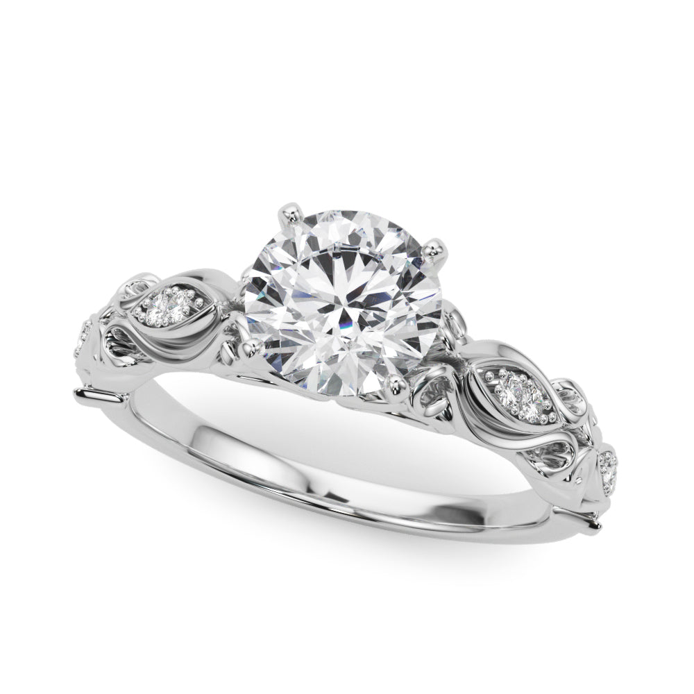 Romantic Vintage Diamond Engagement Ring (1/15 ct. tw.)