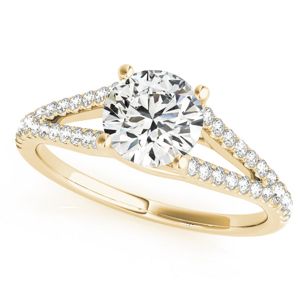 Split-Shank Diamond Engagement Ring (1/5 ct. tw.)