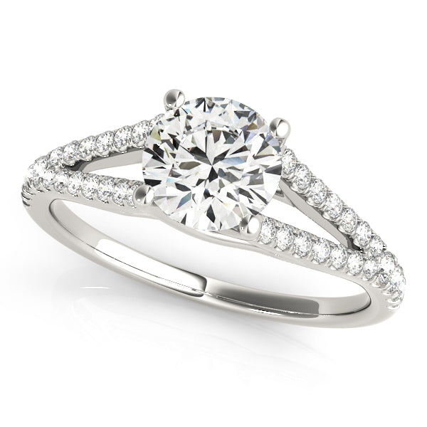 Split-Shank Diamond Engagement Ring (1/6 ct. tw.)