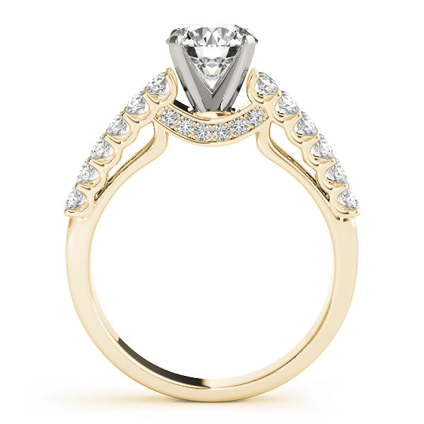 Double Row Pavé Diamond Engagement Ring (1/2 ct. tw.)