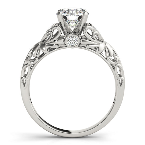 Romantic Pavé Diamond Engagement Ring (1/4 ct. tw.)