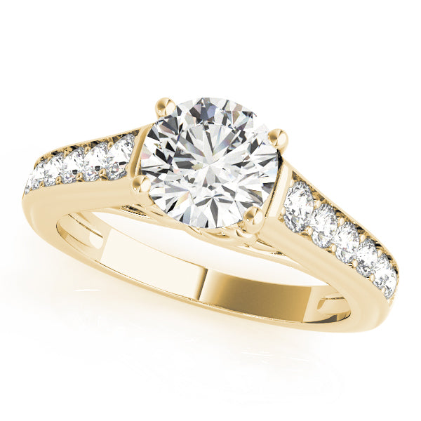 Classic Channel-Set Diamond Engagement Ring (3/8 ct. tw.)