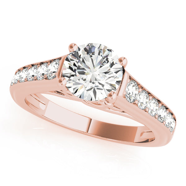 Classic Channel-Set Diamond Engagement Ring (3/8 ct. tw.)