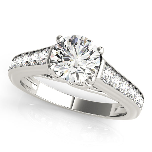 Classic Channel-Set Diamond Engagement Ring (3/8 ct. tw.)