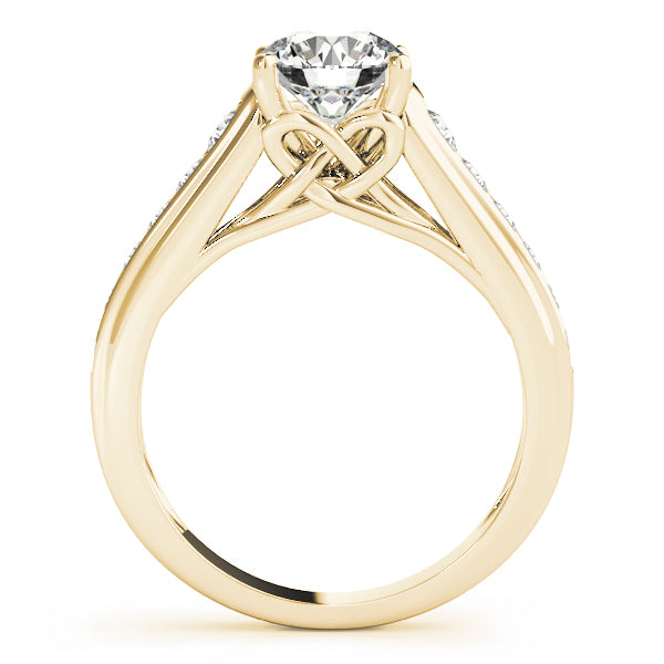 Classic Channel-Set Diamond Engagement Ring (3/8 ct. tw.)