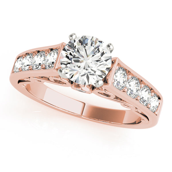 Channel-Set Diamond Engagement Ring (3/4 ct. tw.)