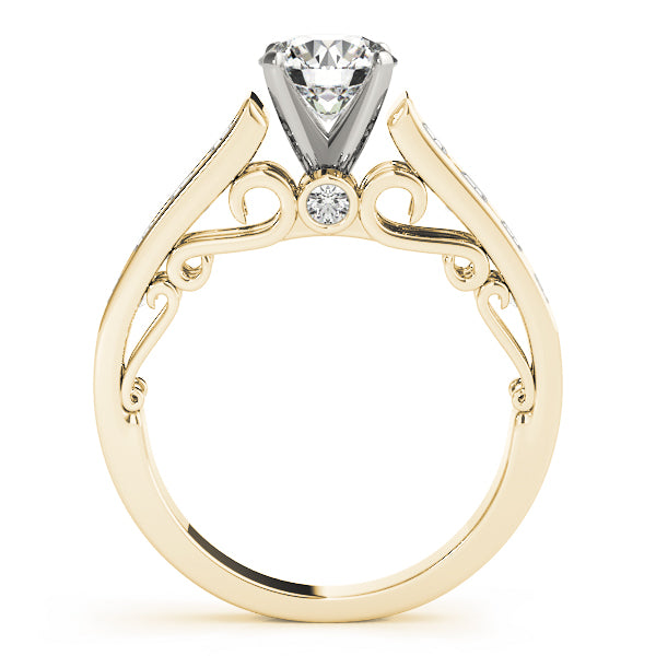 Channel-Set Diamond Engagement Ring (3/4 ct. tw.)