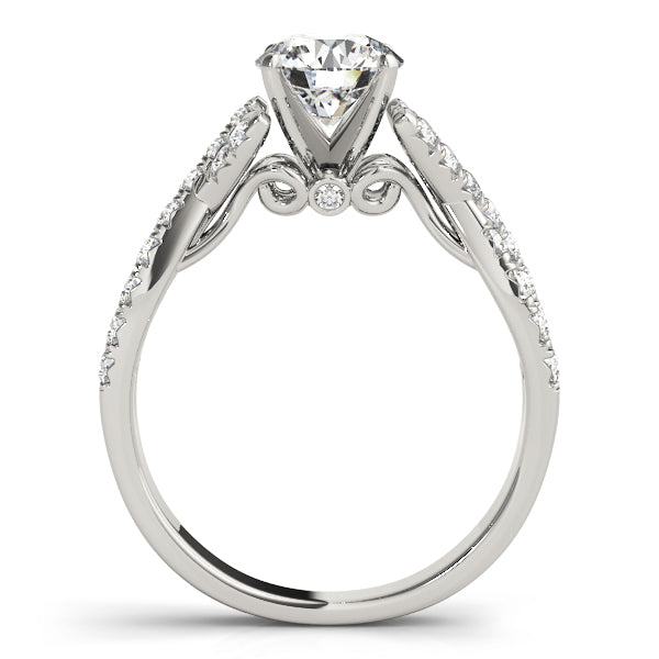 Twist Diamond Engagement Ring (1/2 ct. tw.)