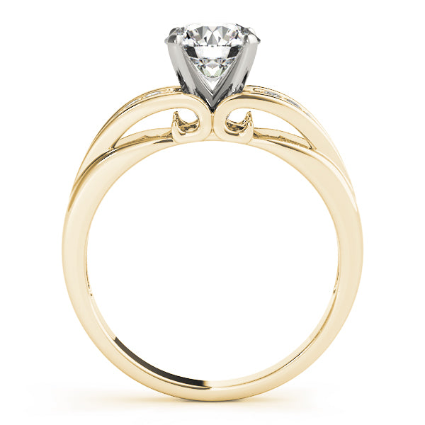 Split Shank Diamond Engagement Ring (1/20 ct. tw.)