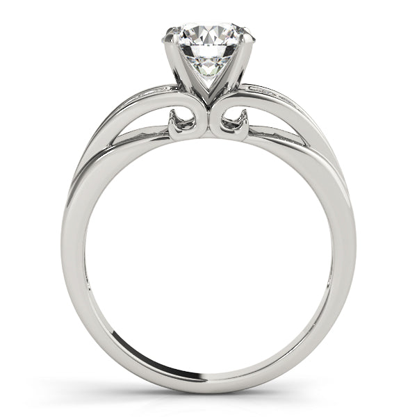 Split Shank Diamond Engagement Ring (1/20 ct. tw.)