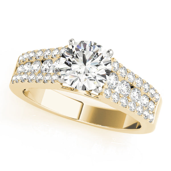 Pavé Diamond Engagement Ring (5/8 ct. tw.)