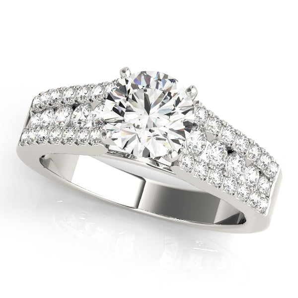 Pavé Diamond Engagement Ring (5/8 ct. tw.)