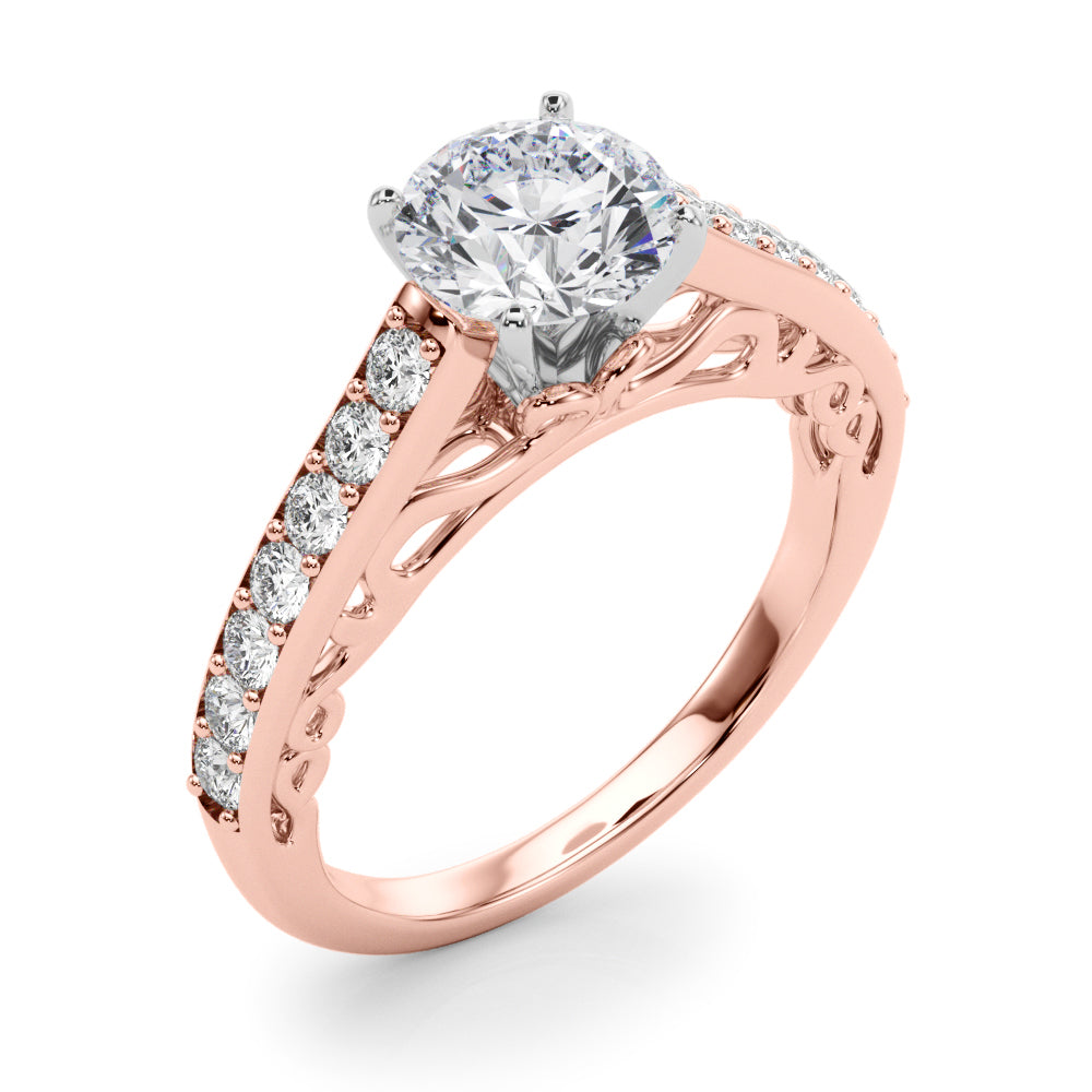 Classic Pavé Diamond Engagement Ring (1/3 ct. tw.)