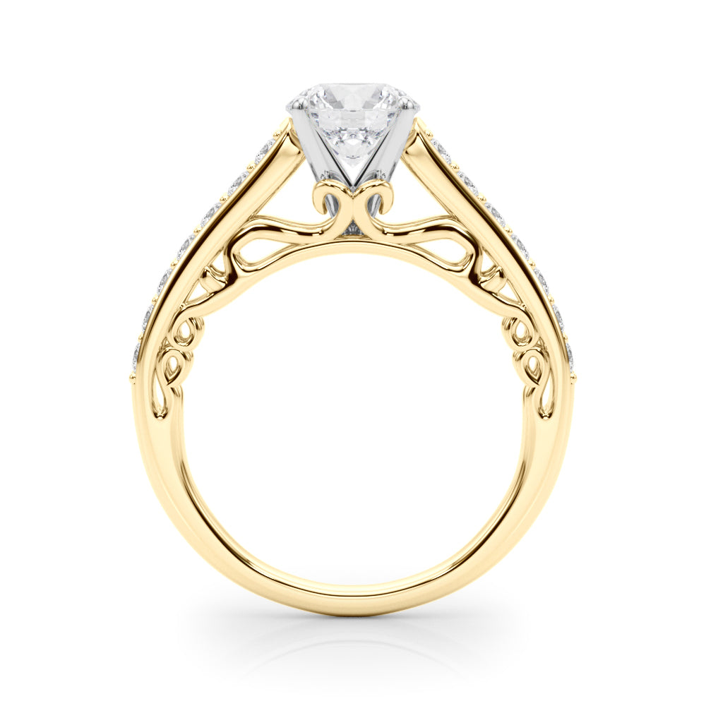 Classic Pavé Diamond Engagement Ring (1/3 ct. tw.)