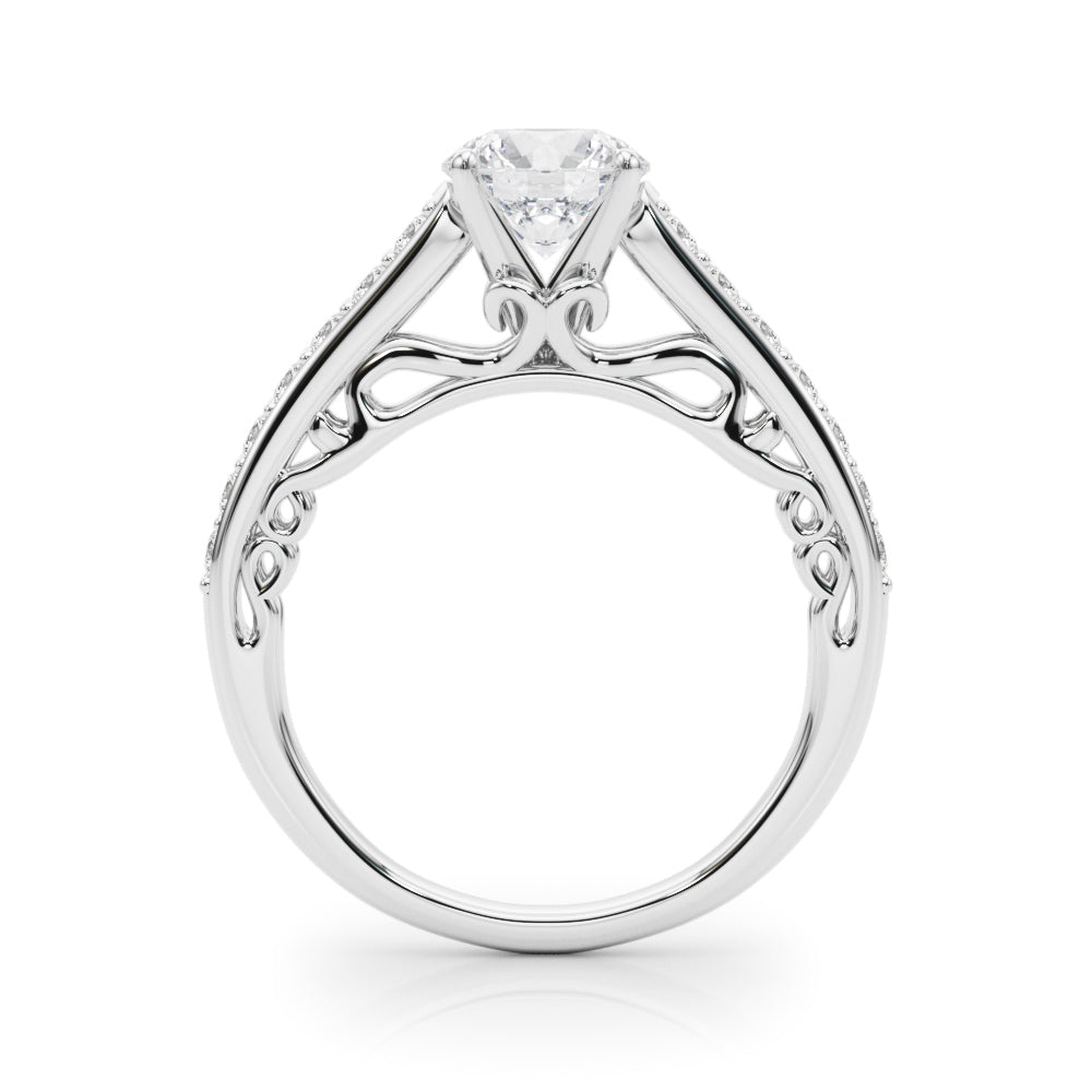 Classic Pavé Diamond Engagement Ring (1/3 ct. tw.)