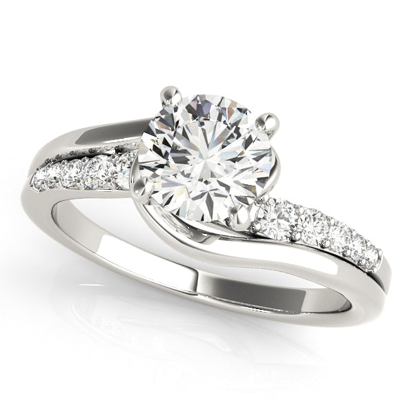 Petite Twist Diamond Engagement Ring (1/4 ct. tw.)