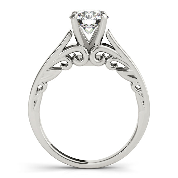 Classic Four-Prong Solitaire Engagement Ring