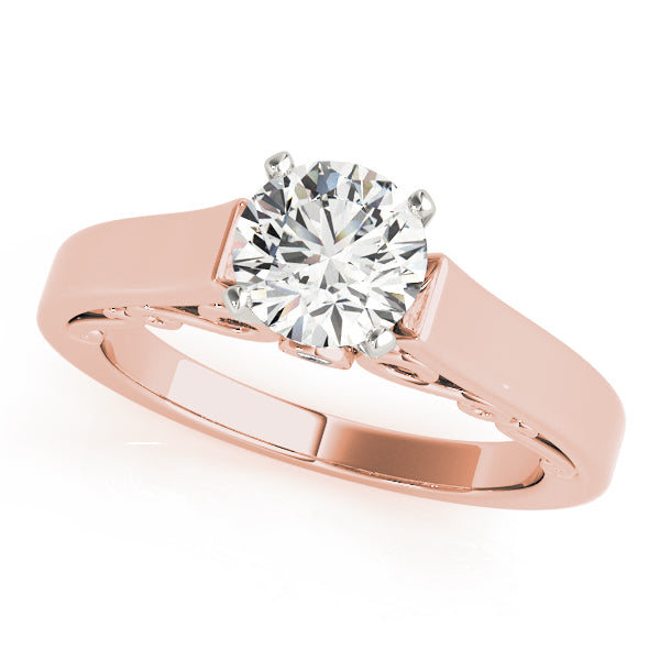 Channel-Set Diamond Engagement Ring (1/20 ct. tw.)