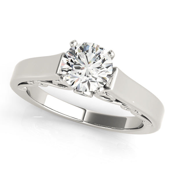 Channel-Set Diamond Engagement Ring (1/20 ct. tw.)