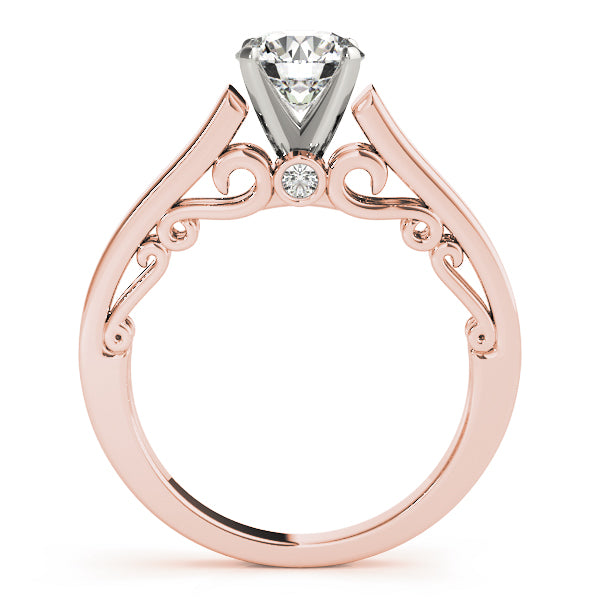 Channel-Set Diamond Engagement Ring (1/20 ct. tw.)