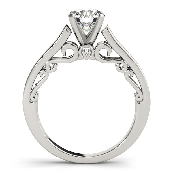 Channel-Set Diamond Engagement Ring (1/20 ct. tw.)