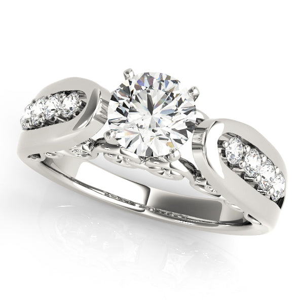 Channel-Set Diamond Engagement Ring (1/3 ct. tw.)