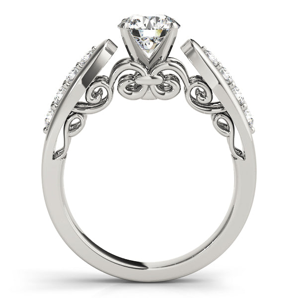 Channel-Set Diamond Engagement Ring (1/3 ct. tw.)