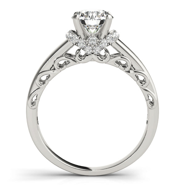 Halo Diamond Engagement Ring (1/6 ct. tw.)