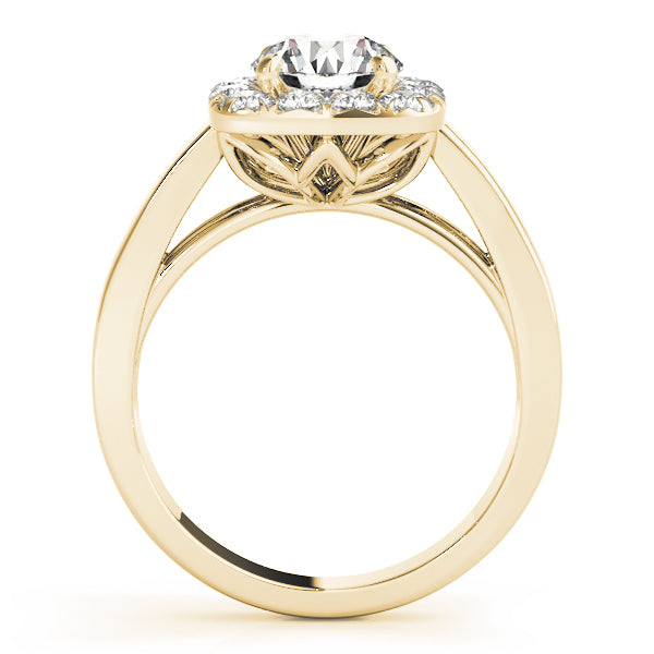 Halo Diamond Engagement Ring (1/2 ct. tw.)