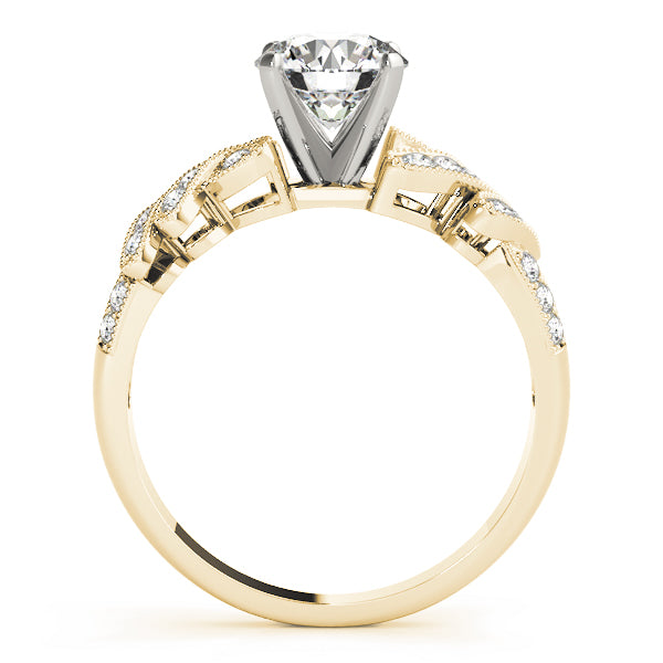 Ornate Diamond Twist Engagement Ring (1/3 ct. tw.)