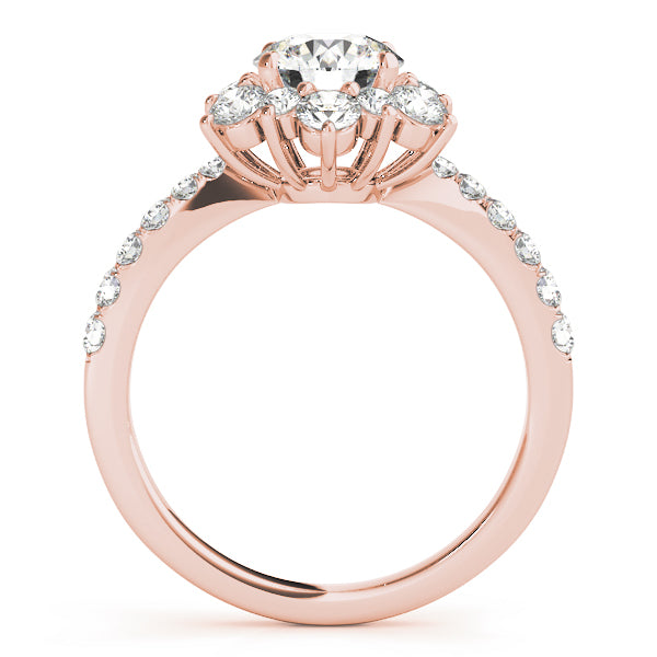 Floral Cluster Diamond Engagement Ring (3/4 ct. tw.)