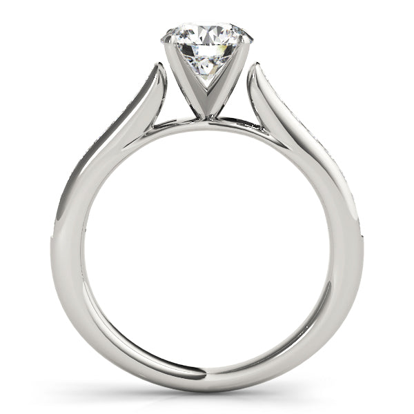 Channel-Set Diamond Engagement Ring (1/4 ct. tw.)