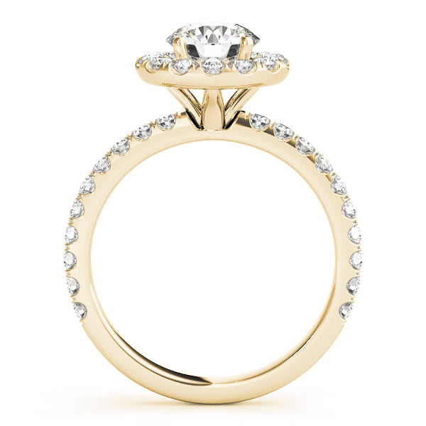 Halo Diamond Engagement Ring (1/2 ct. tw.)